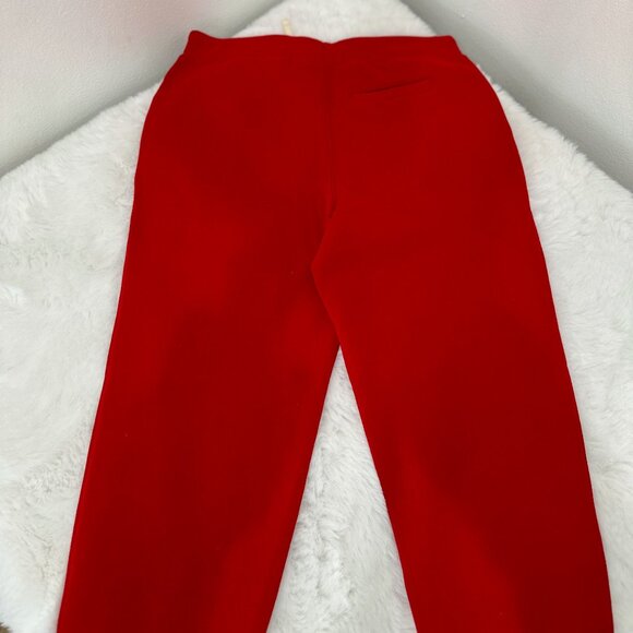 Polo Ralph Lauren Boys Red Fleece Jogger Pants - Picture 5 of 9